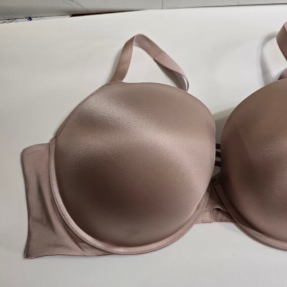 Soma Stunning Push-up Plunge Bra NWOT Adobe Rose Size 44DD 44E - Picture 4 of 7